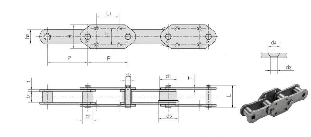 Conveyor-chains-for-elevator-dimension-1