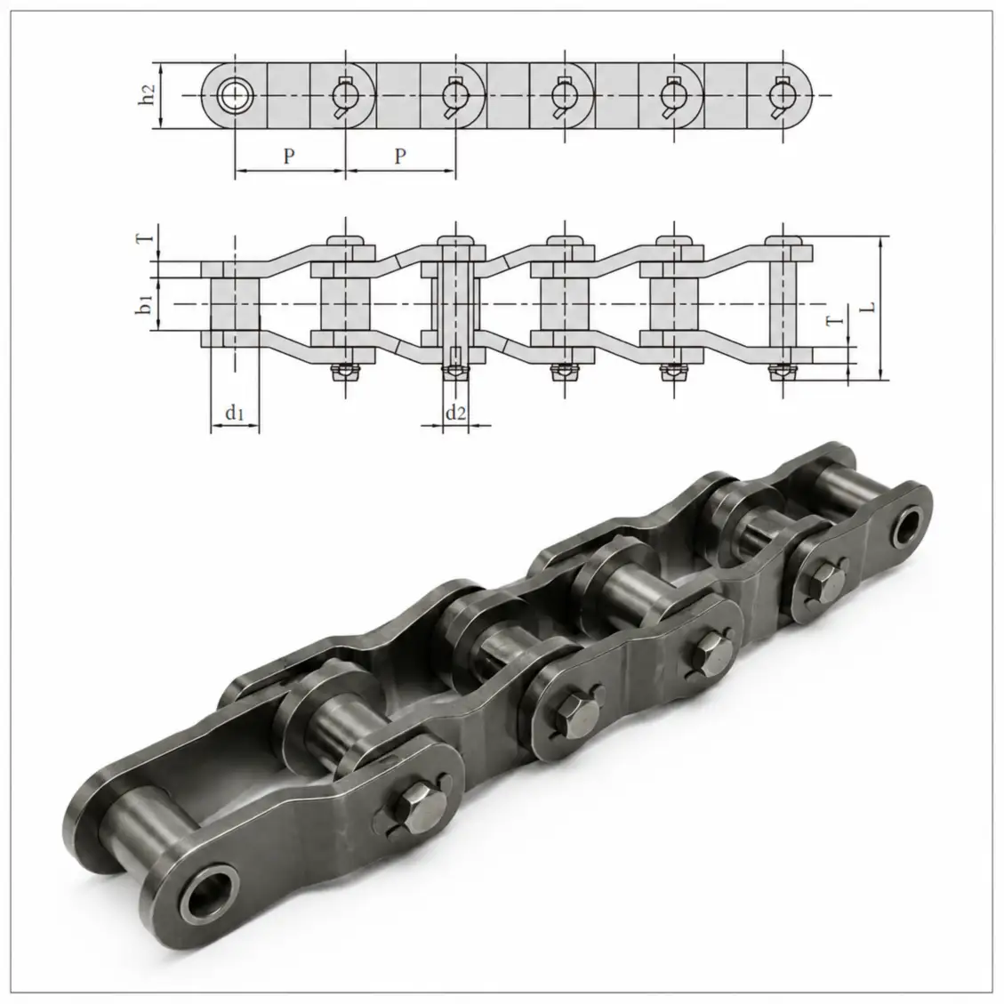 Heavy-duty-cranked-link-transmission-chains-dimension-1