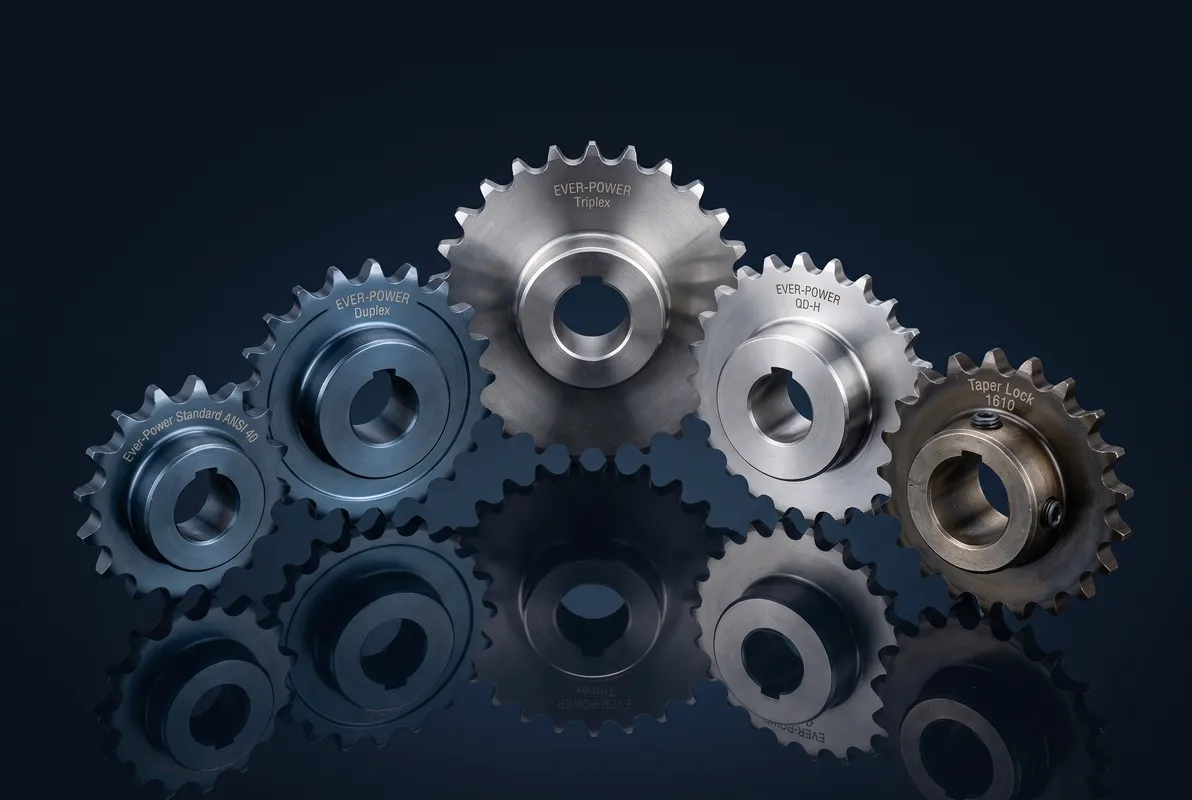 Korea Ever-Power sprockets and chain wheels for driving conveyor agricultural and engineering chains
